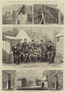 The Preparations for observing the Transit of Venus by Joseph Nash